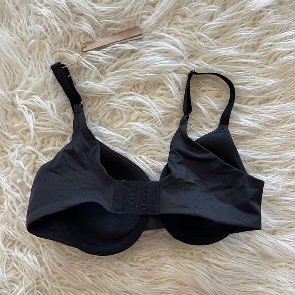 Skims Smoothing Intimates Full Coverage Lightly Lined Bra Onyx Size 34B - Picture 5 of 8